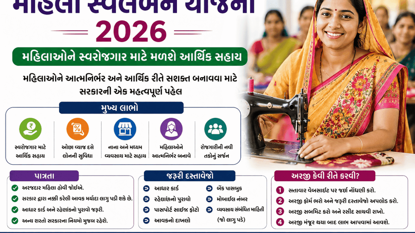 Mahila Swavalamban Yojana 2026