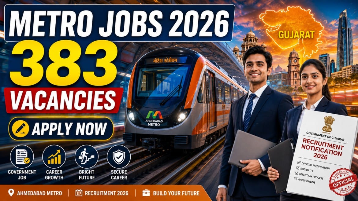 Gujarat Metro Recruitment 2026