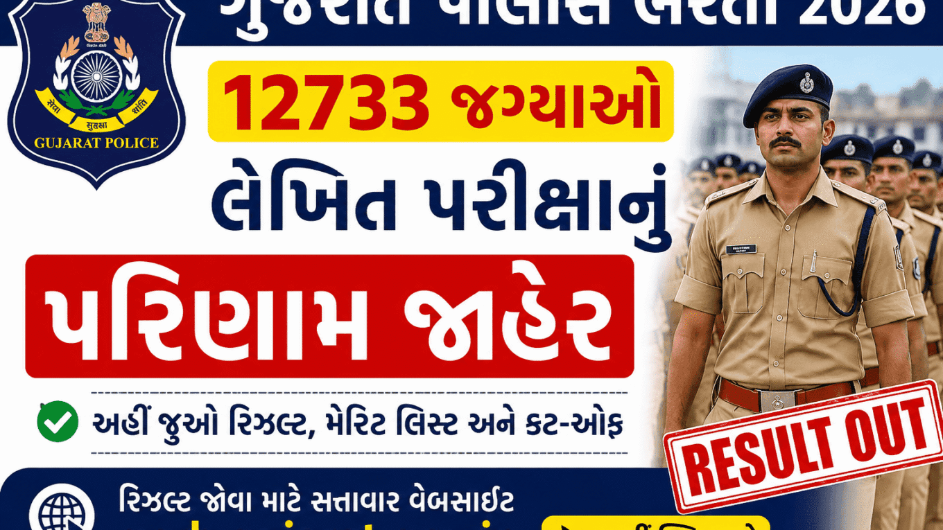 Gujarat Police Result 2026